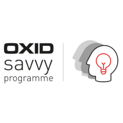 Oxid Savvy Badge E-Commerce Onlineshop Agentur